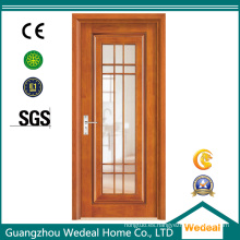 Puerta de madera compuesta decorativa para el hogar (WDH10)